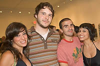 10CaneAtHGG-6106<br>MAP Magazine Art Dir. Andrew Bouchie, 2nd from left, and friends