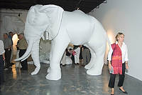 10CaneAtMOCA-5982<br>"White Elephant" exhibit