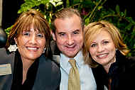 080-TrustHolidayParty - Ninfa Riley, John Harris and Christine Galliano at holiday party for Coral Gables Trust in Coral Gables, Florida, December 7th, 2010.