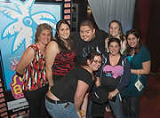 185-SBCF10-6566 - South Beach Comedy Festival comedian Gabriel Iglesias poses with some of the hundreds of fans he spent several hours with greeting them all personally at The Fillmore Miami Beach