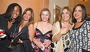DOTCDinner-2057 - Michele Wilson, Alejandra Garcia, Jenna Restrepo, Angie Mahy and Barbie Ongay