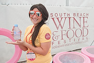 FIU-0476-WF104365 - Students and visitors at the Grand Tasting Village at the 2010 South Beach Wine & Food Festival