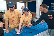 FIU-0482-WF104387 - Students and visitors at the Grand Tasting Village at the 2010 South Beach Wine & Food Festival