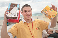 FIU-0485-WF104395 - Students and visitors at the Grand Tasting Village at the 2010 South Beach Wine & Food Festival