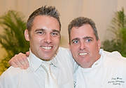FIU-Tribute-0121 - Jaie LaPlante and Professor Chef Michael Moran (Photo by Michell Zachs/FIU School of Hospitality)