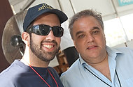 FIU-WF09-033616 - FIU School of Hospitaity student and South Beach Wine and Food Festival Lee Schrager at the Grand Tasting Village.