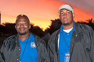 FIU-707-WF105794 - Security at the Grand Tasting village of the 2010 South Beach Wine and Food Festival.