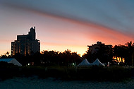 FIU-708-WF105795 - Sunset at the Grand Tasting Village of the 2010 South Beach Wine & Food Festival