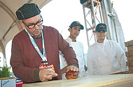 FIU-0187-WF10 - Burger Bash preparations at the 2010 South Beach Wine & Food Festival