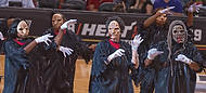 349-ZSG09-2364  Miami Heat Golden Oldies Dancers