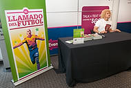 51-TMobileElPibe<br>Carlos Valderrama waiting for event to begin