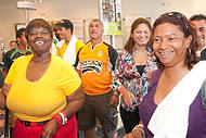 54-TMobileElPibe<br>Doris Byrd, left, and Nubia Miranda, at right.